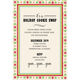 Candy Cane Die-cut Pocket Invitations Image 2 of 2